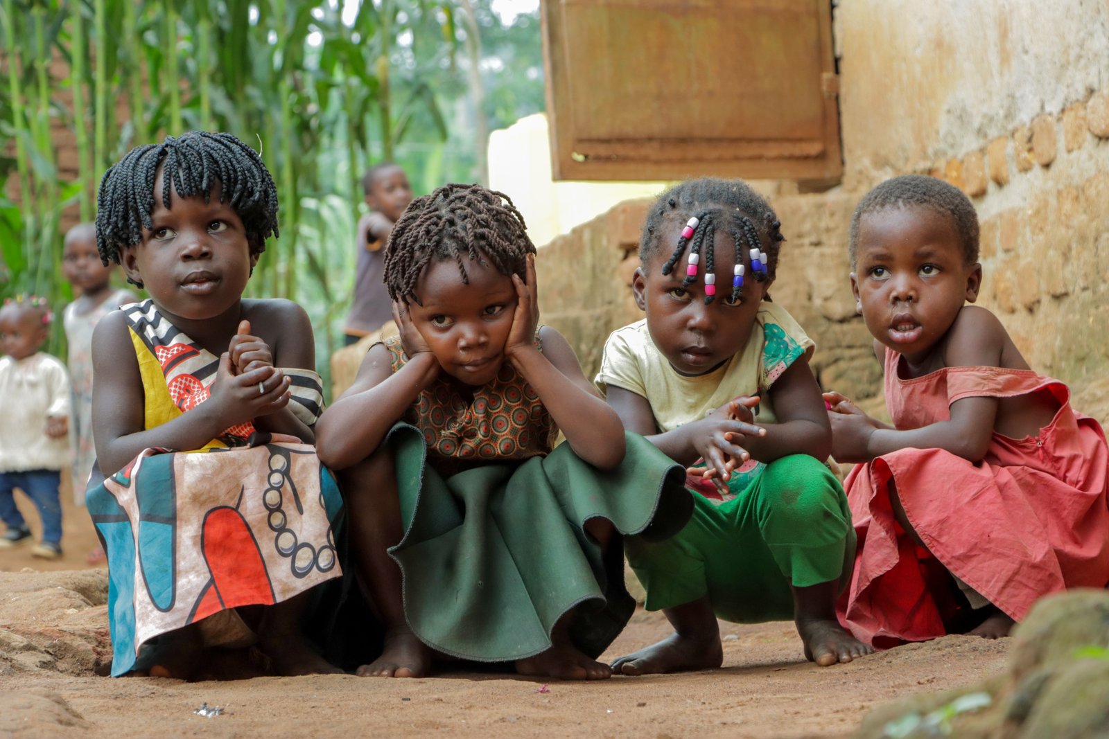 Children supported by Kupferman Foundation Africa