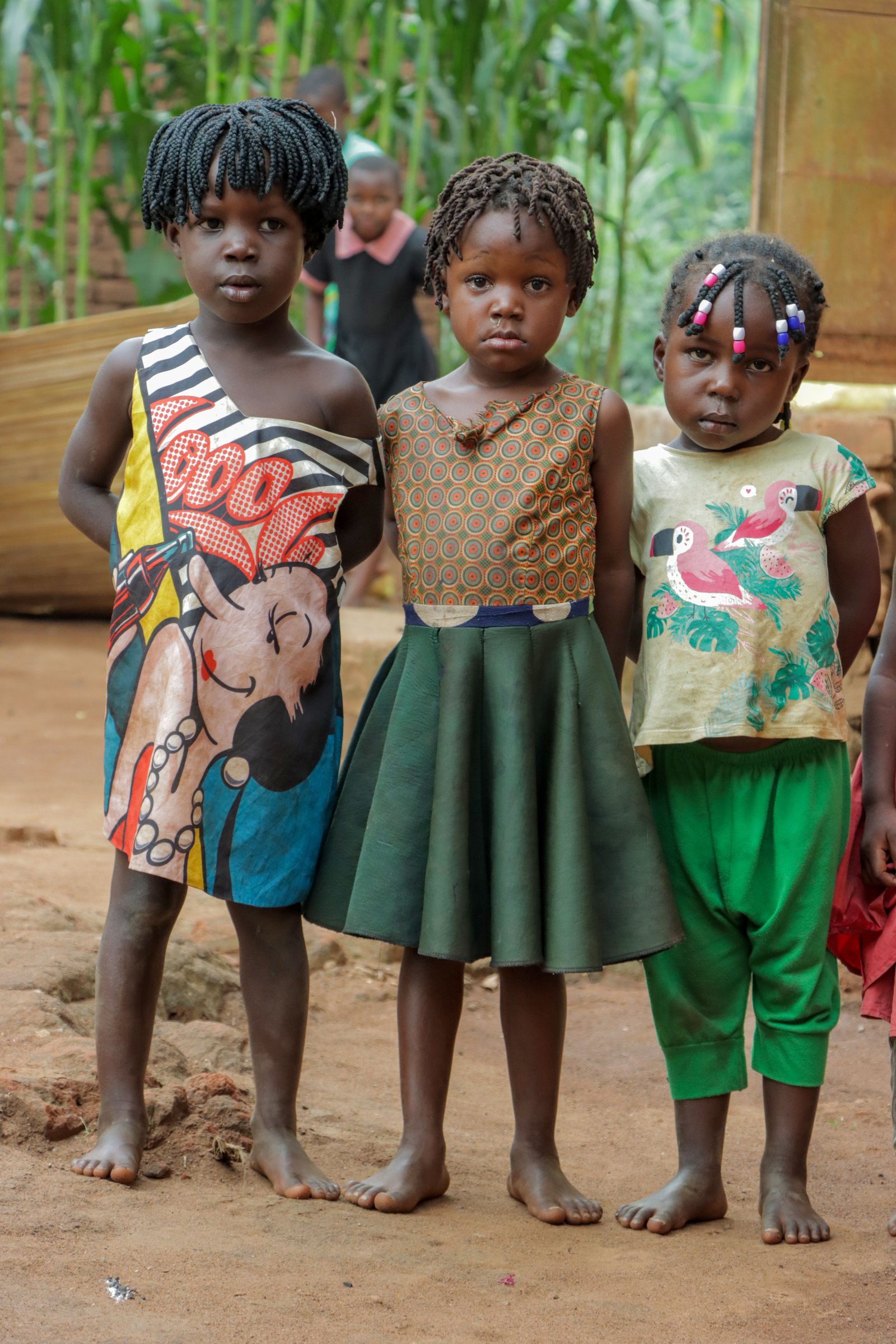 Children of Kupferman Foundation Africa together