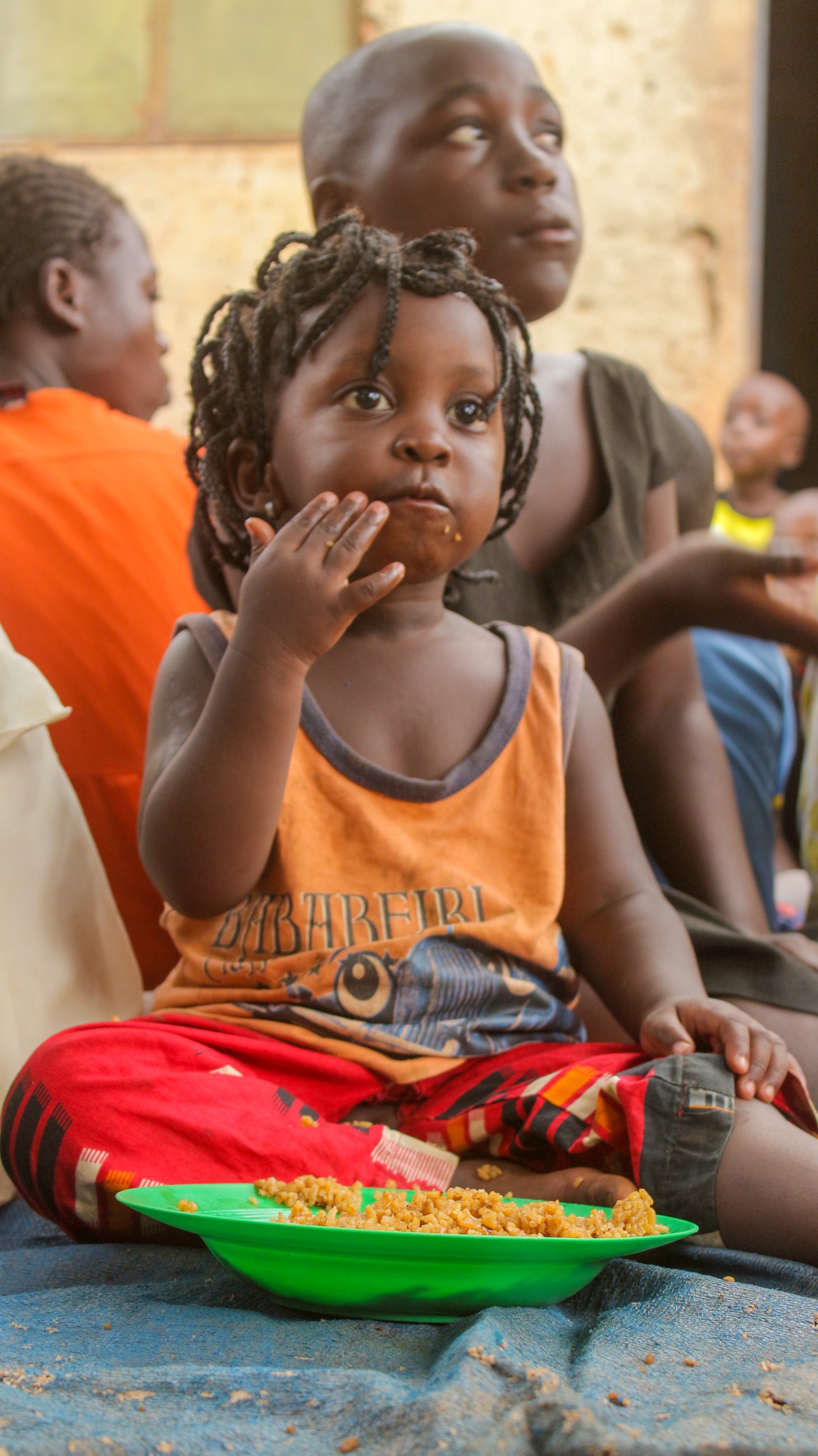 Child supported by the foundation