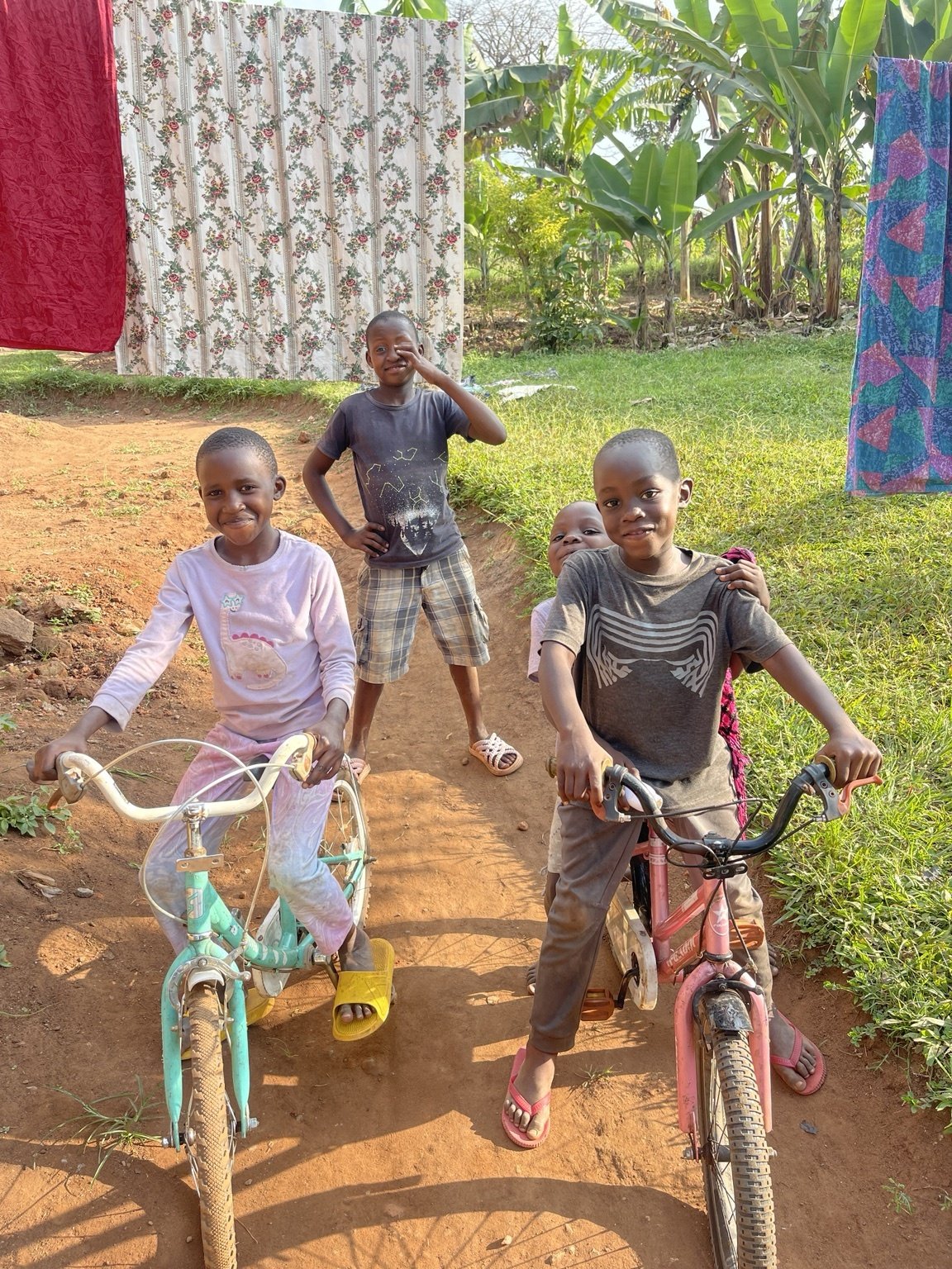 Children learning together at Kupferman Foundation Africa